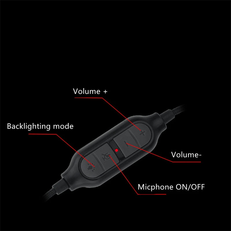 Redragon H510-RGB Zeus X Gaming Headphone Microphone Noise Cancelling 7.1 USB Surround Computer Headset Earphones EQ Controller