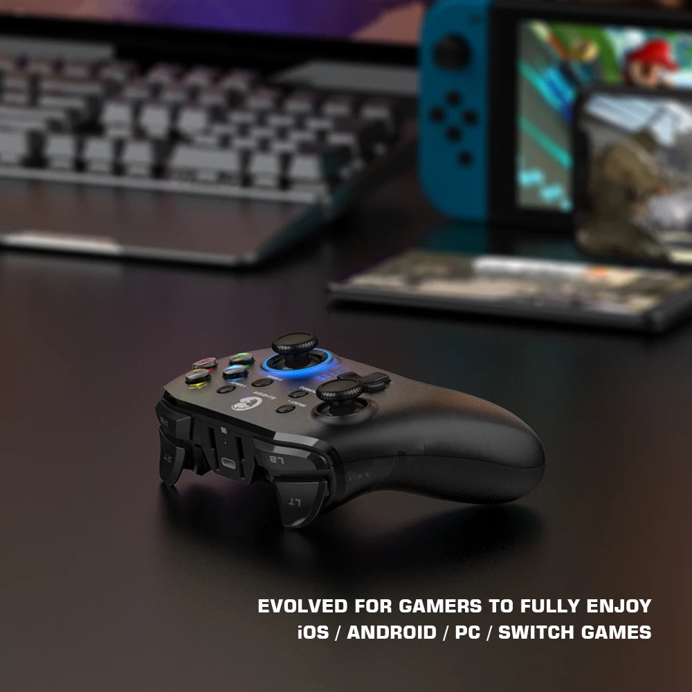 GameSir T4 Pro Bluetooth Game Controller 2.4G Wireless Gamepad applies to Nintendo Switch Apple Arcade MFi Games Android Phone