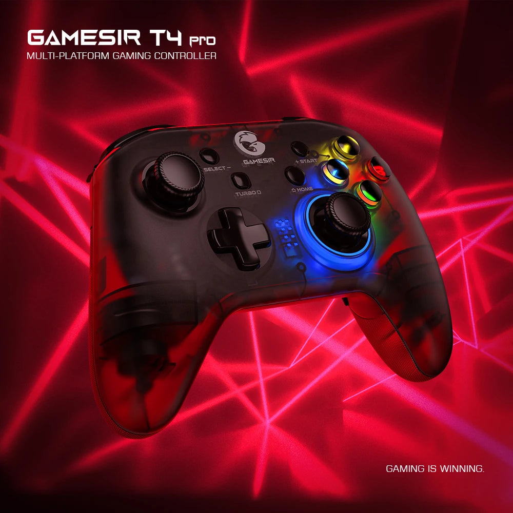 GameSir T4 Pro Bluetooth Game Controller 2.4G Wireless Gamepad applies to Nintendo Switch Apple Arcade MFi Games Android Phone