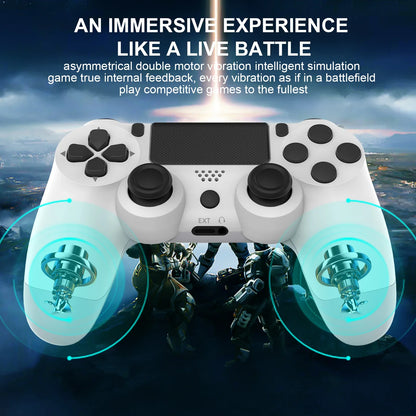 Wireless Controller Multifunctional Bluetooth No Delay Gamepad For PS4 PS3 Console PC Joysticks Touchpad Six-axis Dual Vibration