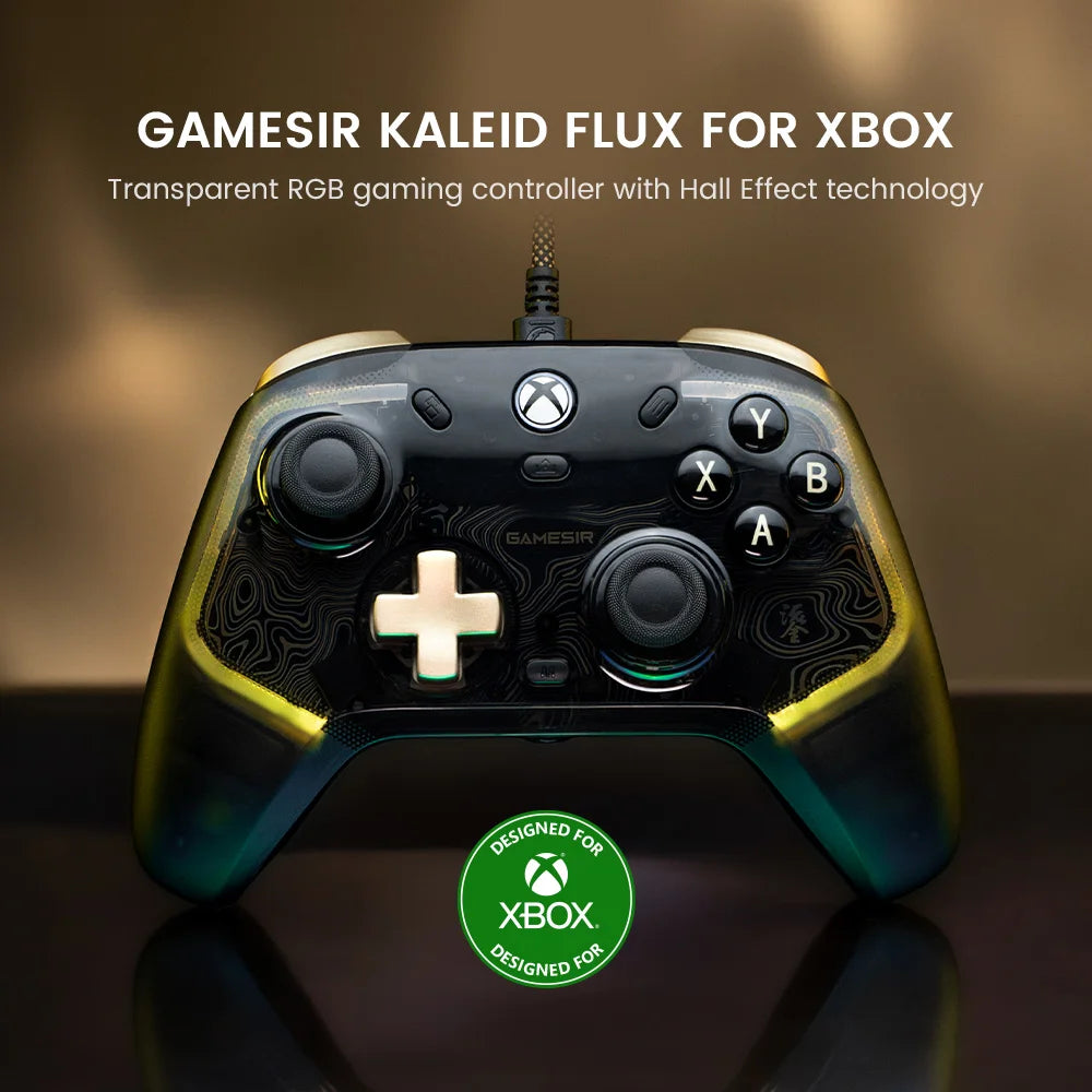 GameSir Kaleid Xbox Controller Hall Effect Gamepad for Xbox Series X, Xbox Series S, Xbox One game console