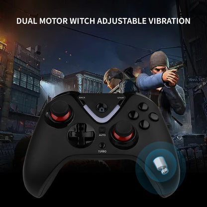 2.4G Wireless Game Controller with LED Lighting Compatible with Xbox One / Series S/X PC Gaming Gamepad