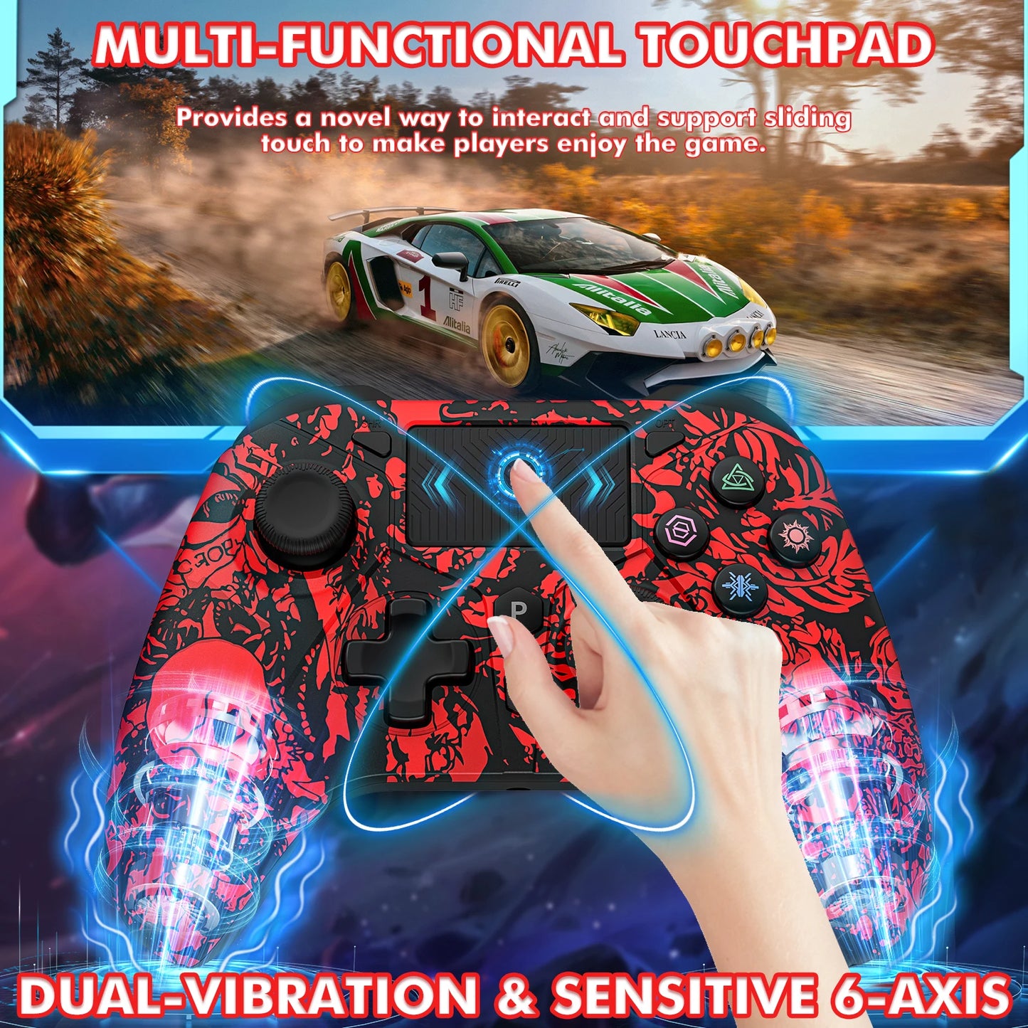 For Switch/ps4/ps3/Ios/android/Windows PC Gamepad Trubo Video Game Controller Control Joystick Console Accessories