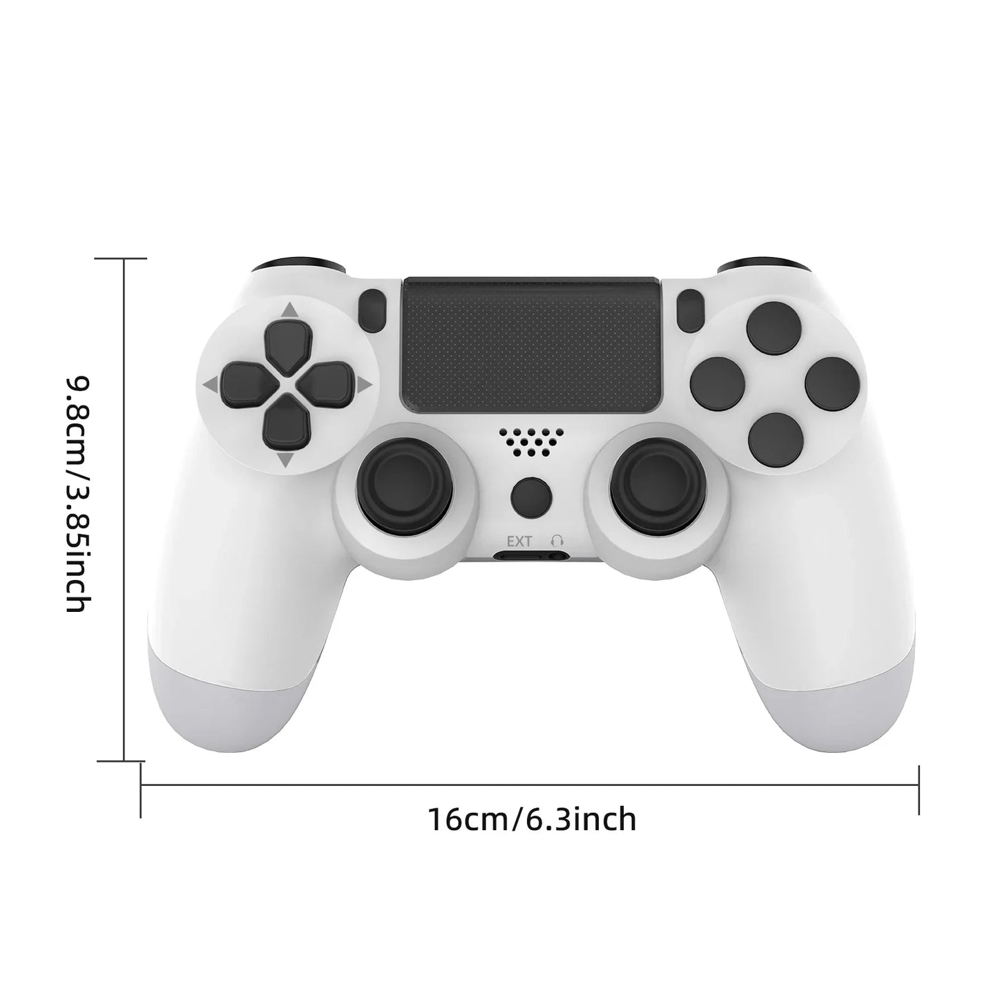 Wireless Controller Multifunctional Bluetooth No Delay Gamepad For PS4 PS3 Console PC Joysticks Touchpad Six-axis Dual Vibration