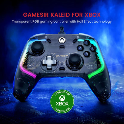 GameSir Kaleid Xbox Controller Hall Effect Gamepad for Xbox Series X, Xbox Series S, Xbox One game console