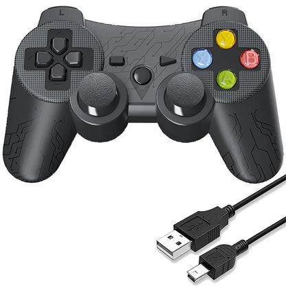 Wireless Gamepad for PC Laptop PS3 2.4G Rechargeable Game Controller USB Joystick for Android TV Box Steam Gaming Jpypad