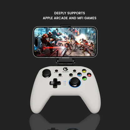 GameSir T4 Pro White Version Bluetooth Gaming Controller 2.4G Wireless Gamepad for Nintendo Switch PC Cellphone Cloud Games