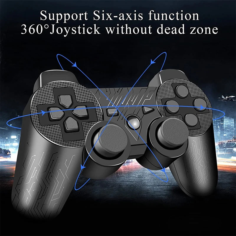 Wireless Gamepad for PC Laptop PS3 2.4G Rechargeable Game Controller USB Joystick for Android TV Box Steam Gaming Jpypad