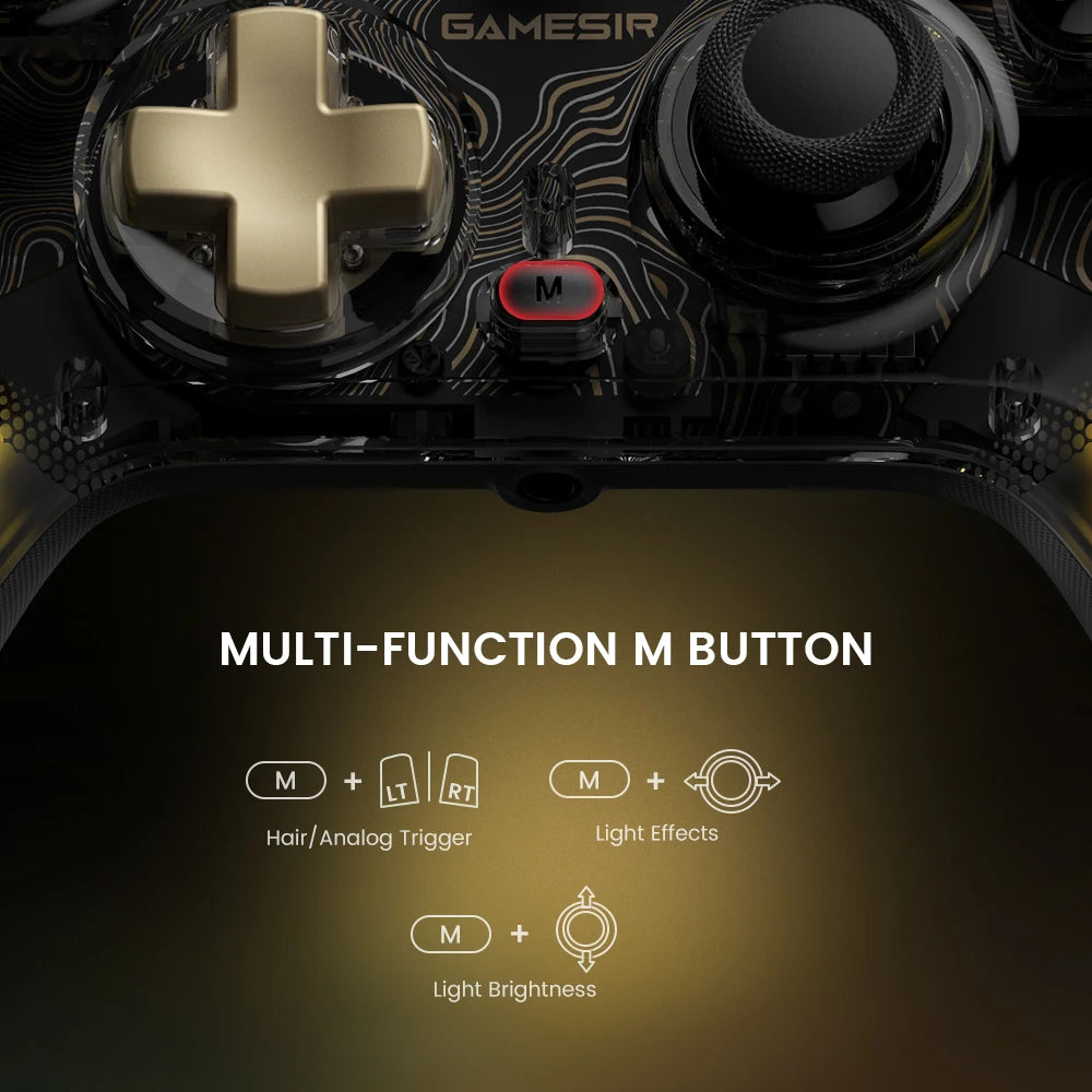 GameSir Kaleid Xbox Controller Hall Effect Gamepad for Xbox Series X, Xbox Series S, Xbox One game console